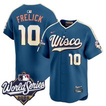 Men's Milwaukee Brewers 2026 World Series Vapor Premier Limited Jersey - All Stitched