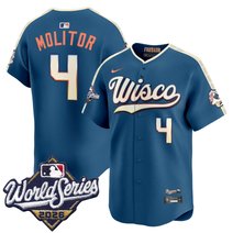 Men's Milwaukee Brewers 2026 World Series Vapor Premier Limited Jersey - All Stitched