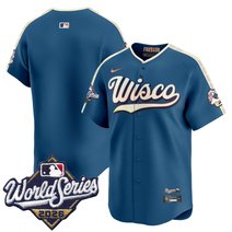 Men's Milwaukee Brewers 2026 World Series Vapor Premier Limited Jersey - All Stitched