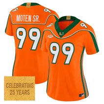 Women's Miami Hurricanes 2001 Throwback Vapor Limited Jersey - All Stitched