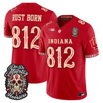 Men's Indiana Hoosiers Día de los Muertos Vapor Limited Jersey - All Stitched