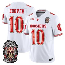 Men's Indiana Hoosiers Día de los Muertos Vapor Limited Jersey - All Stitched