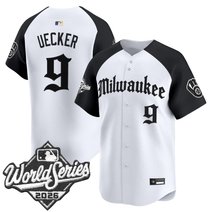 Men's Milwaukee Brewers 2026 World Series Vapor Premier Limited Jersey - Gothic Edition - All Stitched