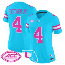 Women's Miami Hurricanes Vice City Vapor Limited Jersey - All Stitched