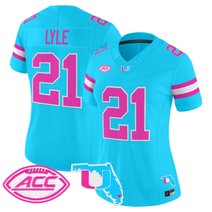 Women's Miami Hurricanes Vice City Vapor Limited Jersey - All Stitched
