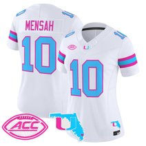 Women's Miami Hurricanes Vice City Vapor Limited Jersey - All Stitched