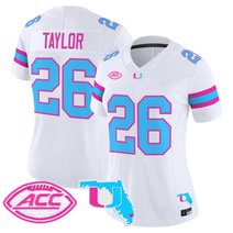 Women's Miami Hurricanes Vice City Vapor Limited Jersey - All Stitched