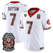 Men's San Diego State Aztecs Día de los Muertos Vapor Limited Jersey - All Stitched
