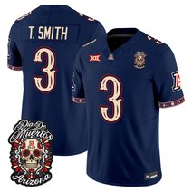 Men's Arizona Wildcats Día de los Muertos Vapor Limited Jersey - All Stitched