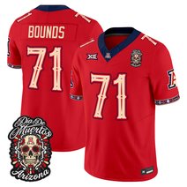 Men's Arizona Wildcats Día de los Muertos Vapor Limited Jersey - All Stitched