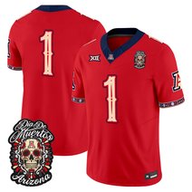Men's Arizona Wildcats Día de los Muertos Vapor Limited Jersey - All Stitched