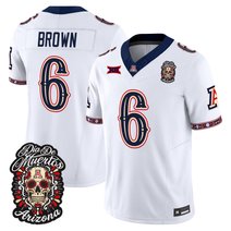 Men's Arizona Wildcats Día de los Muertos Vapor Limited Jersey - All Stitched