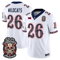 Men's Arizona Wildcats Día de los Muertos Vapor Limited Jersey - All Stitched