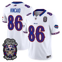 Men's Buffalo Bills Día de los Muertos Vapor Limited Jersey - All Stitched