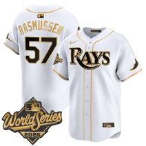 Men's Tampa Bay Rays 2026 World Series Vapor Premier Limited Jersey - All Stitched