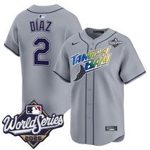 Men's Tampa Bay Rays 2026 World Series Vapor Premier Limited Jersey V2 - All Stitched