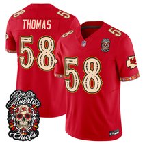Men's Kansas City Chiefs Día de los Muertos Vapor Limited Jersey - All Stitched