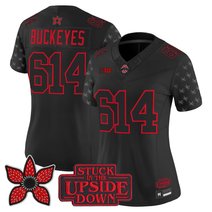 Women's Ohio State Buckeyes 'Stranger Things Edition' Vapor Limited Jersey - All Stitched