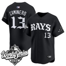 Men's Tampa Bay Rays 2026 World Series Vapor Premier Limited Jersey - Old English Edition - All Stitched