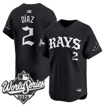 Men's Tampa Bay Rays 2026 World Series Vapor Premier Limited Jersey - Old English Edition - All Stitched
