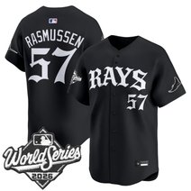 Men's Tampa Bay Rays 2026 World Series Vapor Premier Limited Jersey - Old English Edition - All Stitched