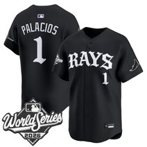 Men's Tampa Bay Rays 2026 World Series Vapor Premier Limited Jersey - Old English Edition - All Stitched