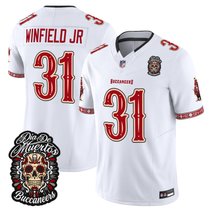 Men's Tampa Bay Buccaneers Día de los Muertos Vapor Limited Jersey - All Stitched