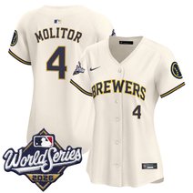 Women's Milwaukee Brewers 2026 World Series Vapor Premier Limited Jersey - All Stitched