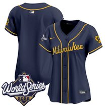 Women's Milwaukee Brewers 2026 World Series Vapor Premier Limited Jersey - All Stitched