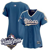 Women's Milwaukee Brewers 2026 World Series Vapor Premier Limited Jersey - All Stitched