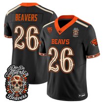 Men's Oregon State Beavers Día de los Muertos Vapor Limited Jersey - All Stitched
