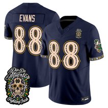 Men's Notre Dame Fighting Irish Día de los Muertos Vapor Limited Jersey - All Stitched