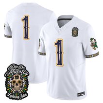Men's Notre Dame Fighting Irish Día de los Muertos Vapor Limited Jersey - All Stitched