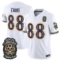 Men's Notre Dame Fighting Irish Día de los Muertos Vapor Limited Jersey - All Stitched