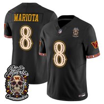 Men's Washington Commanders Día de los Muertos Vapor Limited Jersey - All Stitched