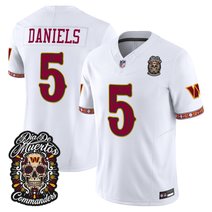 Men's Washington Commanders Día de los Muertos Vapor Limited Jersey - All Stitched