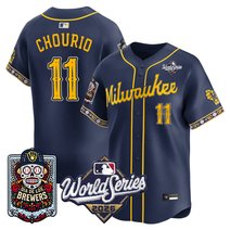 Men's Milwaukee Brewers Día de los Muertos Vapor Premier Limited Jersey - 2026 World Series - Stitched