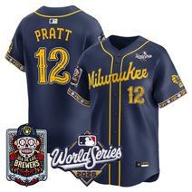 Men's Milwaukee Brewers Día de los Muertos Vapor Premier Limited Jersey - 2026 World Series - Stitched