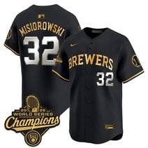 Men's Milwaukee Brewers 2026 World Series Champions Vapor Premier Limited Jersey - All Stitched