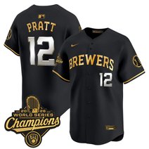 Men's Milwaukee Brewers 2026 World Series Champions Vapor Premier Limited Jersey - All Stitched