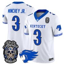 Men's Kentucky Wildcats Día de los Muertos Vapor Limited Jersey - All Stitched