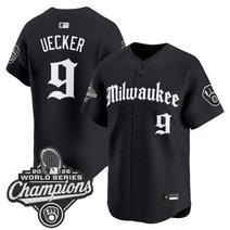 Men's Milwaukee Brewers 2026 World Series Champions Vapor Premier Limited Jersey - Gothic Edition - All Stitched