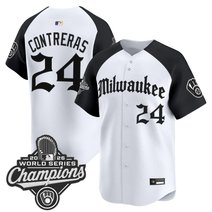 Men's Milwaukee Brewers 2026 World Series Champions Vapor Premier Limited Jersey - Gothic Edition - All Stitched