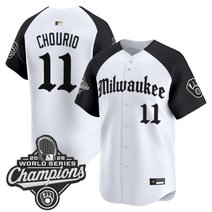 Men's Milwaukee Brewers 2026 World Series Champions Vapor Premier Limited Jersey - Gothic Edition - All Stitched