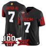Men's Texas Tech Red Raiders 2025 Vapor Limited Jersey - 100th Anniversary Patch - All Stitched