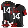 Men's Texas Tech Red Raiders 2025 Vapor Limited Jersey - 100th Anniversary Patch - All Stitched
