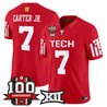 Men's Texas Tech Red Raiders 2025 Vapor Limited Jersey - 100th Anniversary Patch - All Stitched