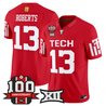 Men's Texas Tech Red Raiders 2025 Vapor Limited Jersey - 100th Anniversary Patch - All Stitched