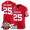 Men's Texas Tech Red Raiders 2025 Vapor Limited Jersey - 100th Anniversary Patch - All Stitched