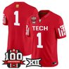 Men's Texas Tech Red Raiders 2025 Vapor Limited Jersey - 100th Anniversary Patch - All Stitched